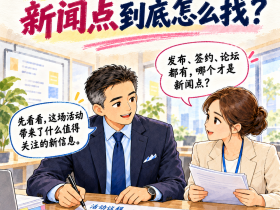 《媒体邀约这件事》| 一场活动新闻点怎么找?