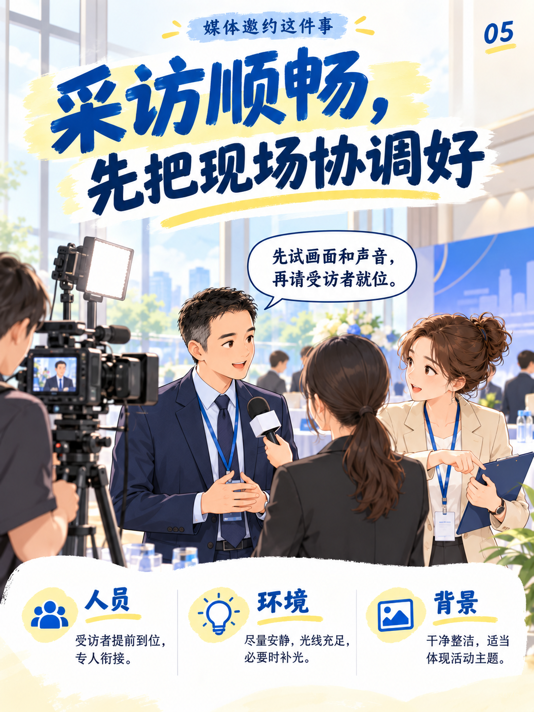 《媒体邀约这件事》| 媒体名单定了,接待还要准备什么?